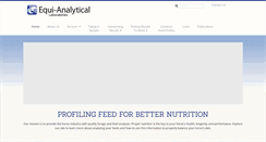 Desktop Screenshot of equi-analytical.com